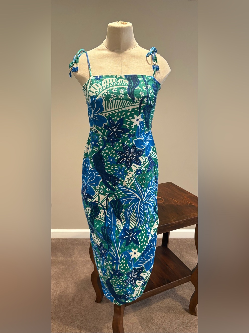 NWOT Rachel Zoe Tropical Maxi Dress Size XS